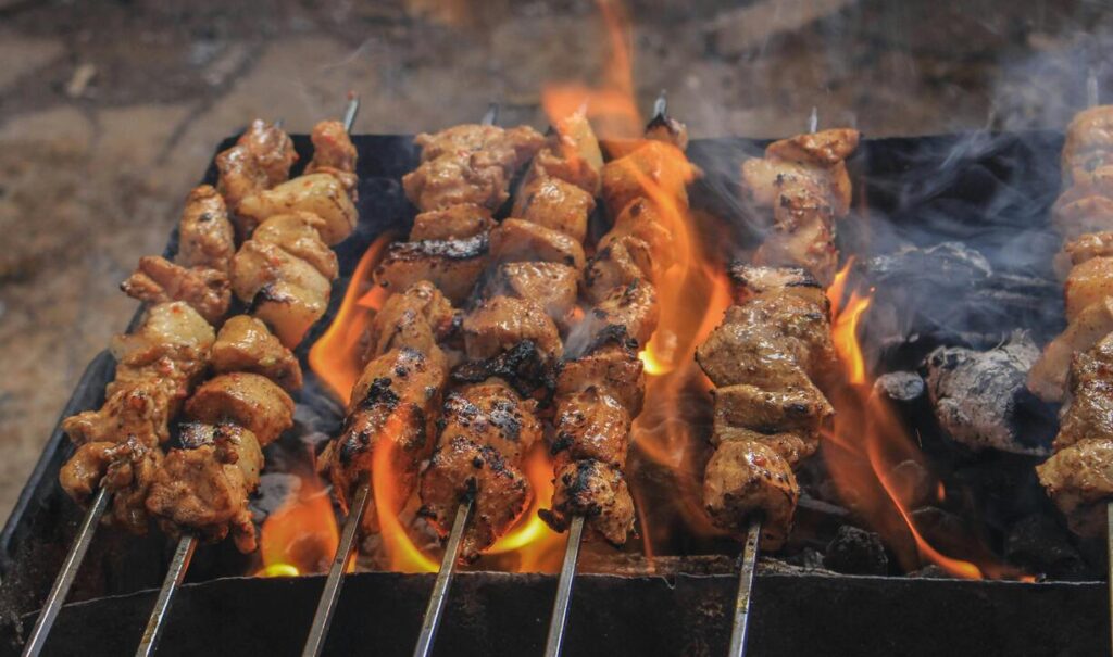 famous kashmiri barbeque
